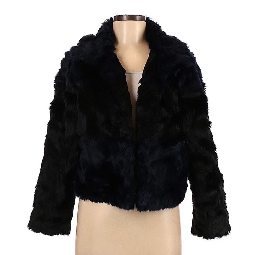 Abercrombie & Fitch faux fur mini jacket